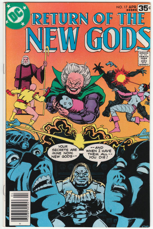 The New Gods #17 front cover