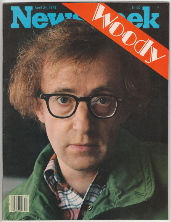 Newsweek April 24 1978 Woody Allen cover