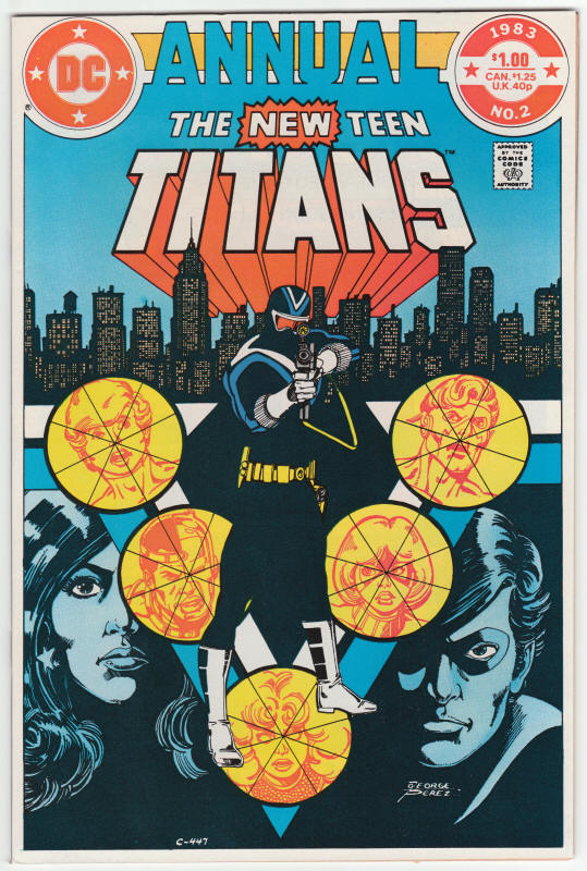 New Teen Titans Annual Volume 2 #2 VF/NM front cover