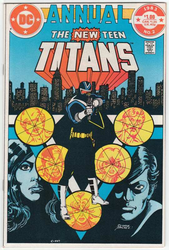New Teen Titans Annual Volume 2 #2 NM- front cover