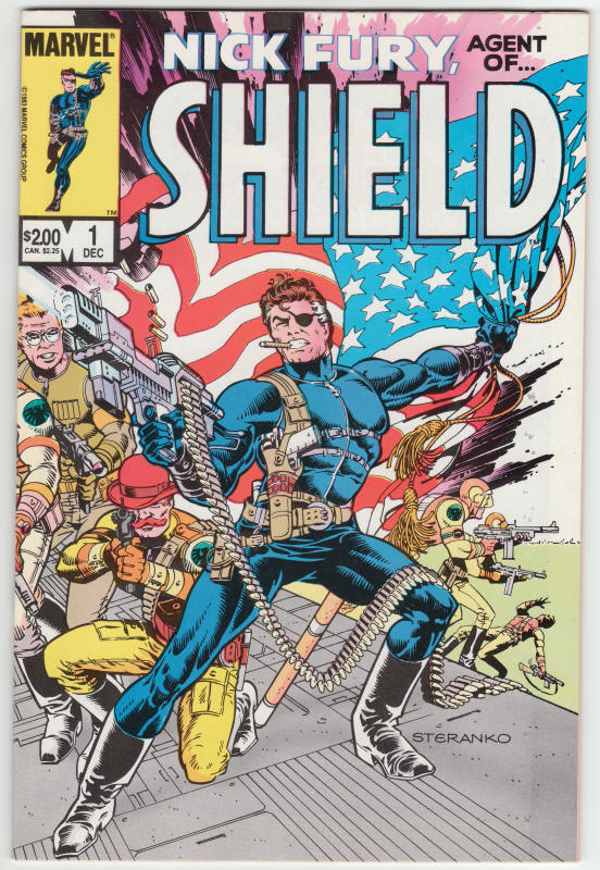 Nick Fury Agent Of SHIELD #1 front cover