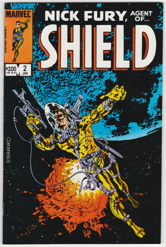Nick Fury Agent Of SHIELD #2 front cover