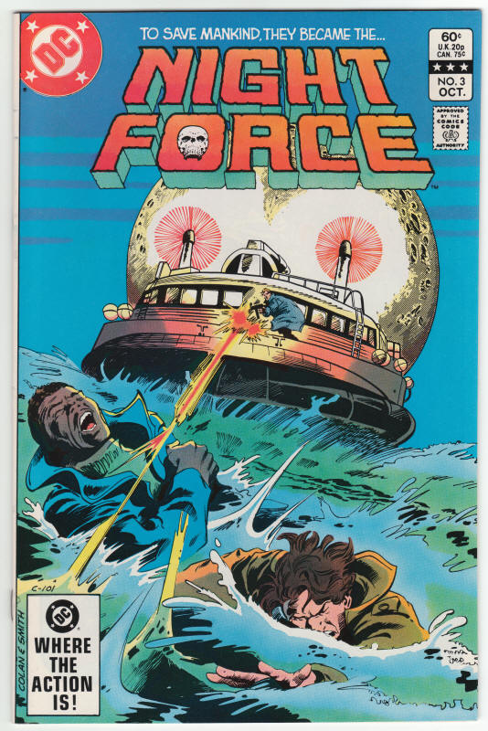 The Night Force 3 front cover