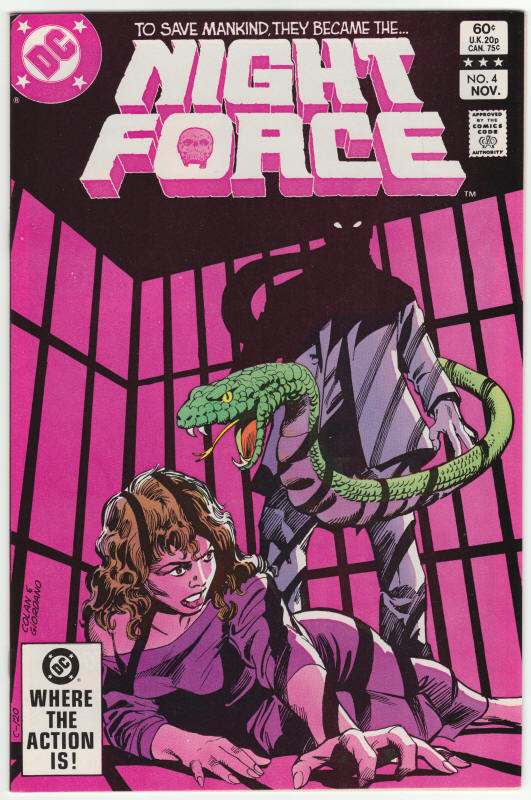 The Night Force 4 front cover