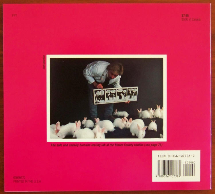 Bloom County The Night Of The Mary Kay Commandos back cover