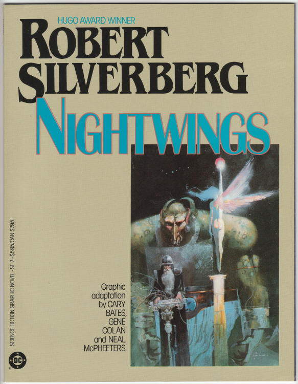 DC Science Fiction Graphic Novel 2 Nightwings Robert Silverberg front cover