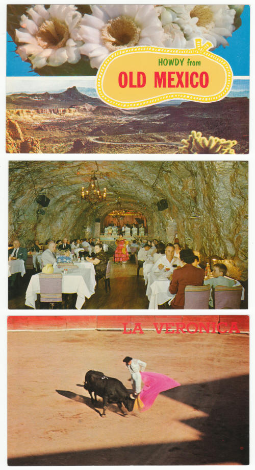 1960s Nogales Mexico Post Cards