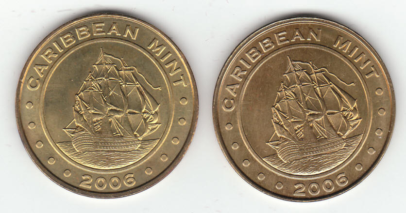 Norwegian Cruise Line Star Commemorative Coins reverse