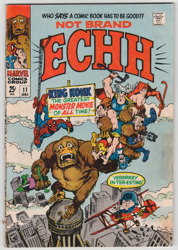 Not Brand Echh #11 front cover