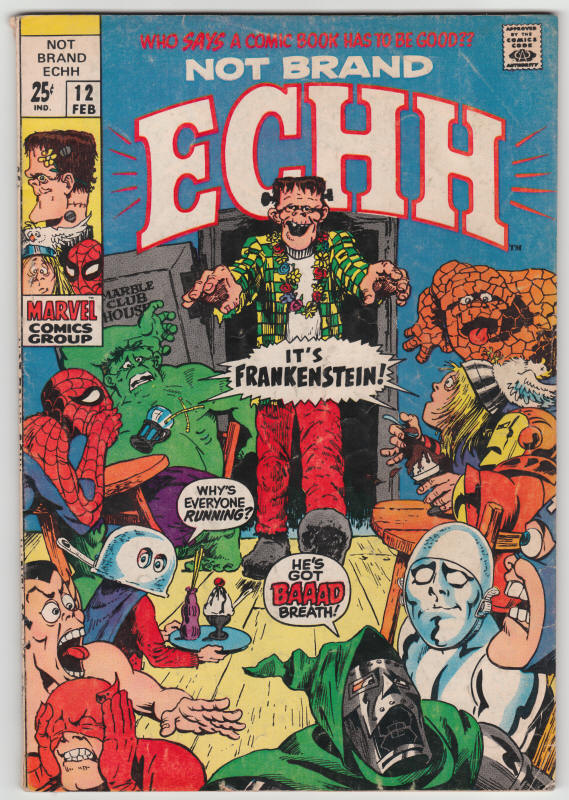 Not Brand Echh #12 front cover