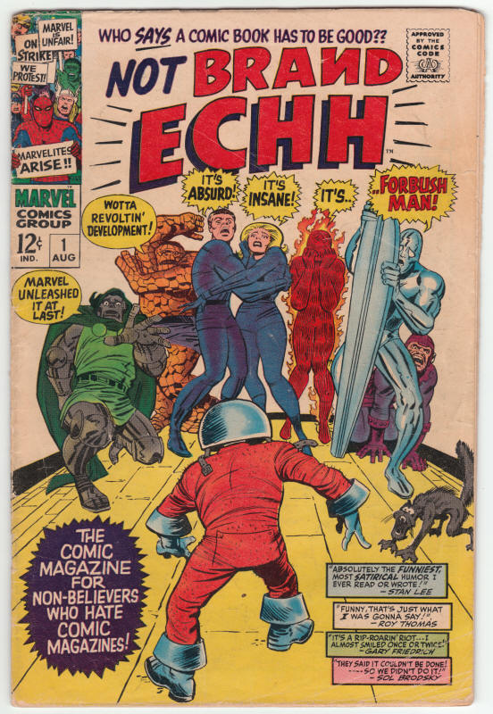 Not Brand Echh #1 front cover