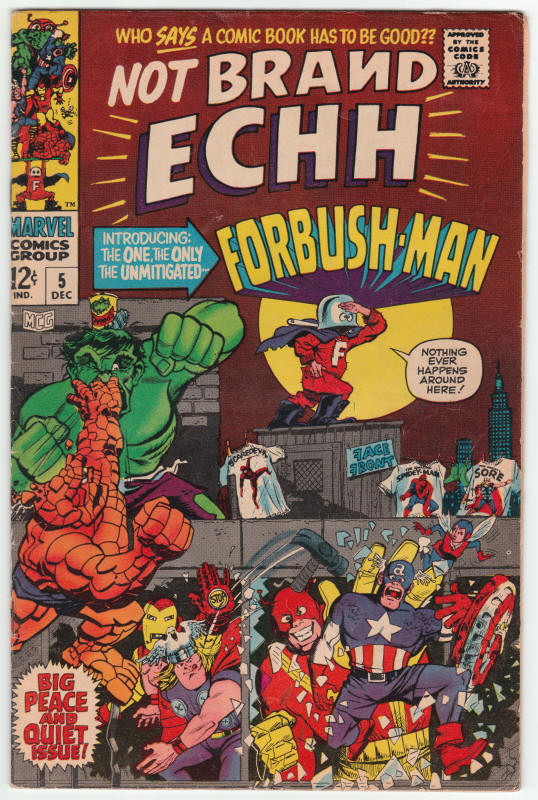 Not Brand Echh #5 front cover