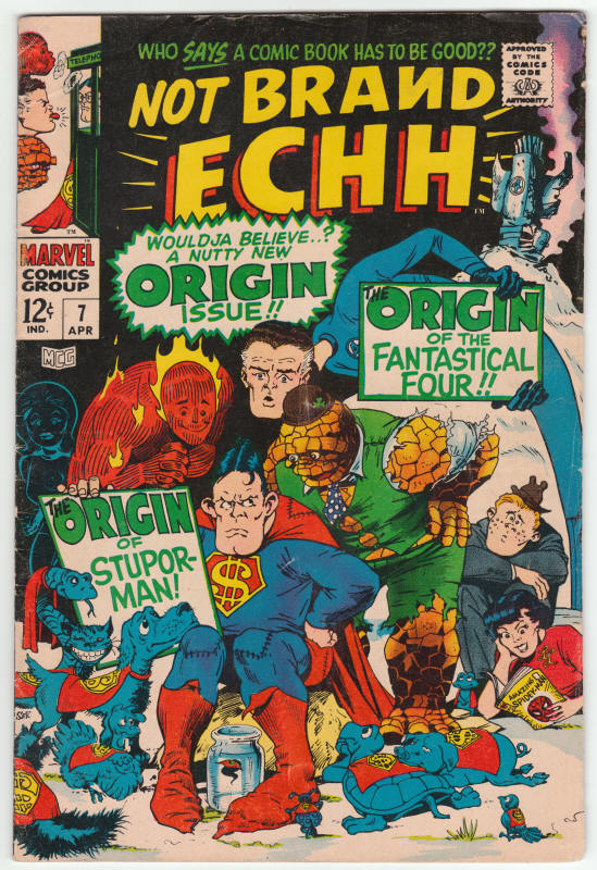 Not Brand Echh #7 front cover