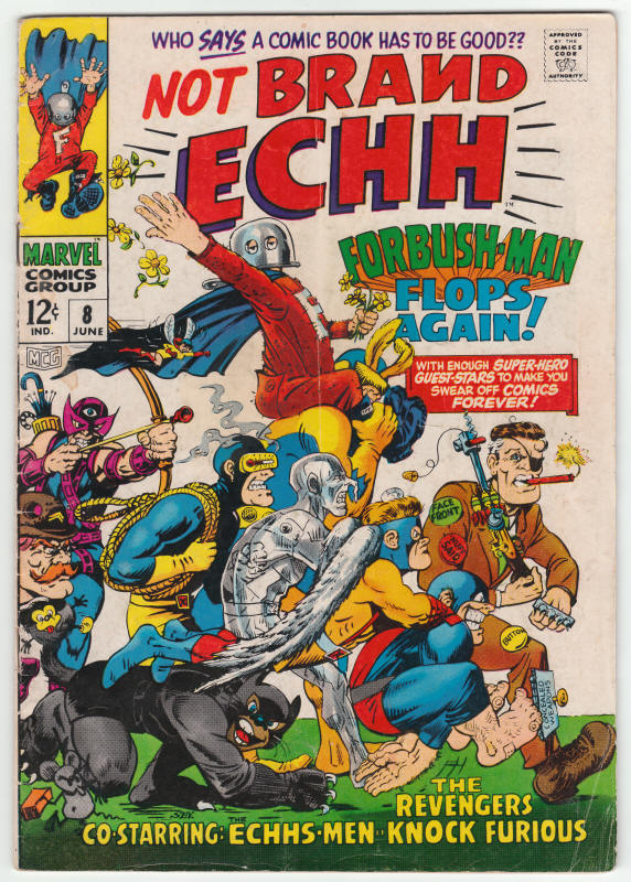 Not Brand Echh #8 front cover
