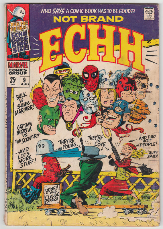 Not Brand Echh #9 front cover