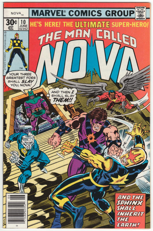 Nova #10 front cover