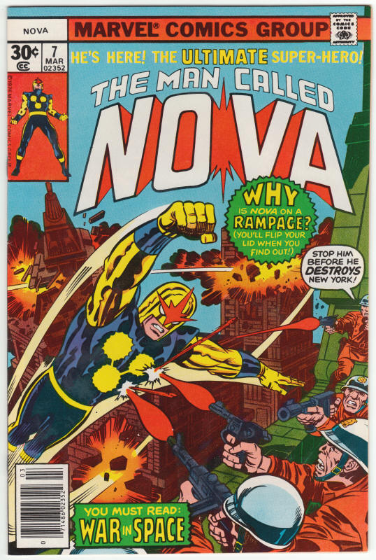 Nova #7 front cover