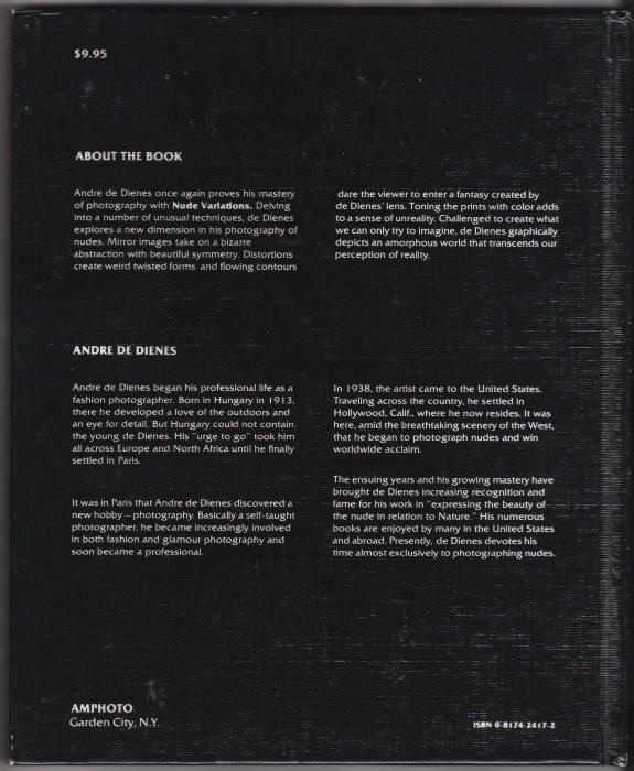 Nude Variations back cover