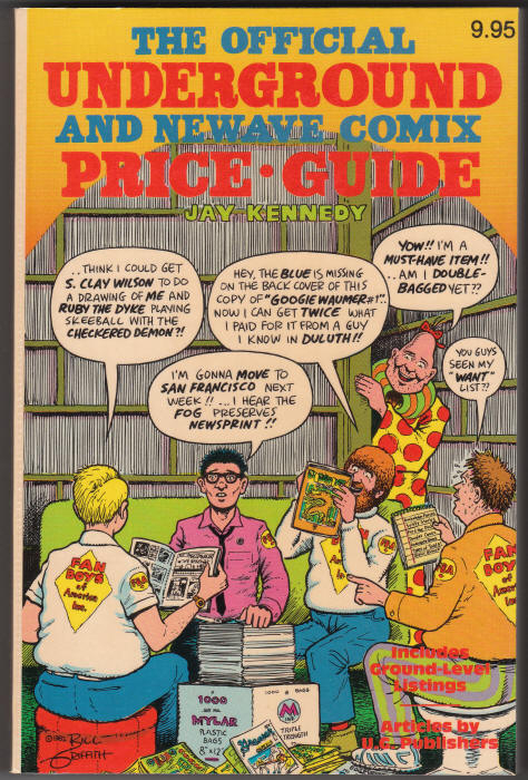 The Official Underground And Newave Comix Price Guide front cover