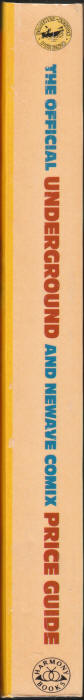 The Official Underground And Newave Comix Price Guide spine