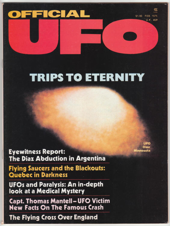 Official UFO #6 Magazine front cover