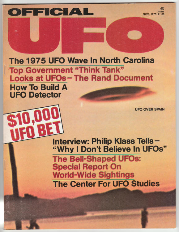 Official UFO #4 Magazine front cover