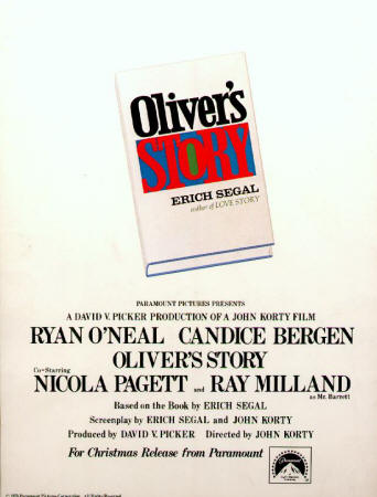 Olivers Story Promo Card