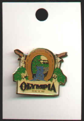 Olympia Beer Logo Enamel Pin
