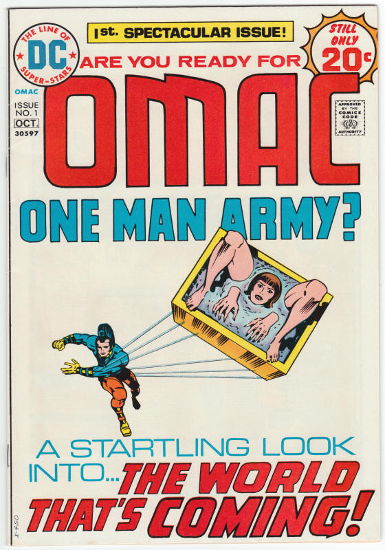OMAC #1 Origin First Appearance front cover