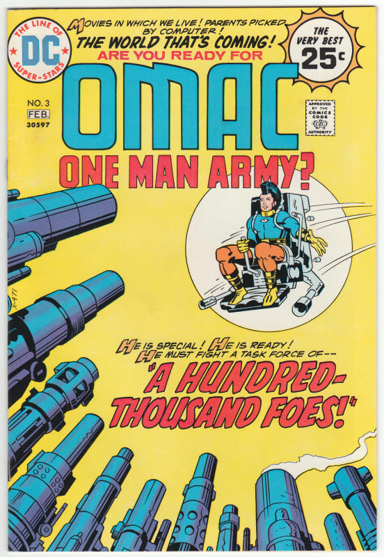 OMAC #3 front cover