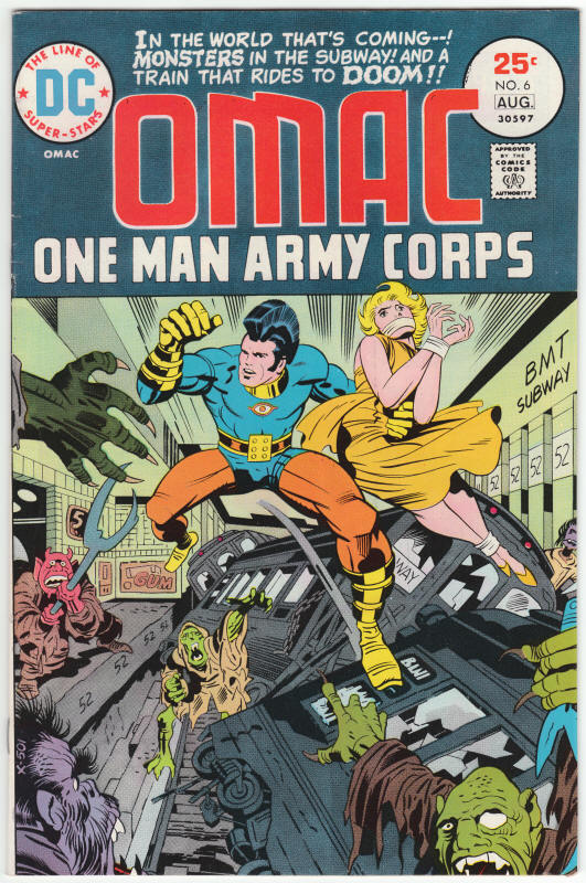 OMAC #6 front cover