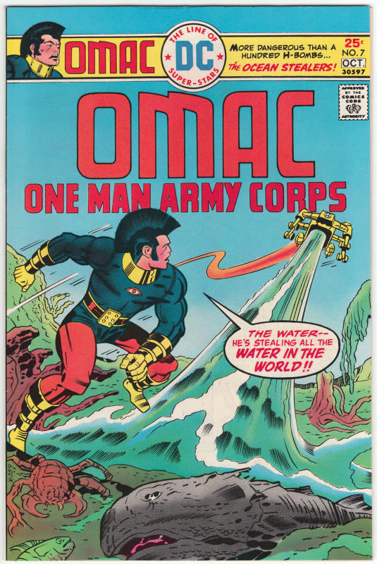 OMAC #7 front cover