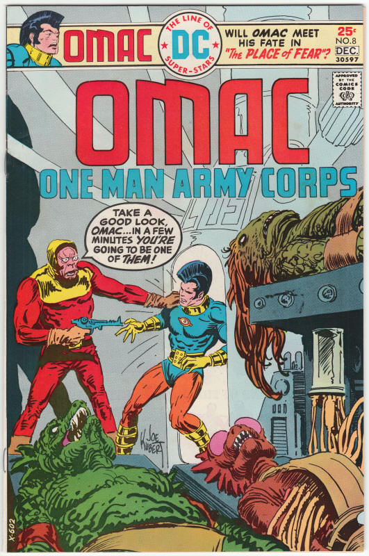 OMAC #8 front cover