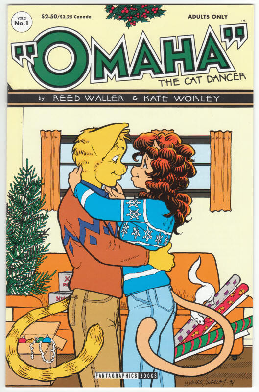 Omaha The Cat Dancer #1 front cover