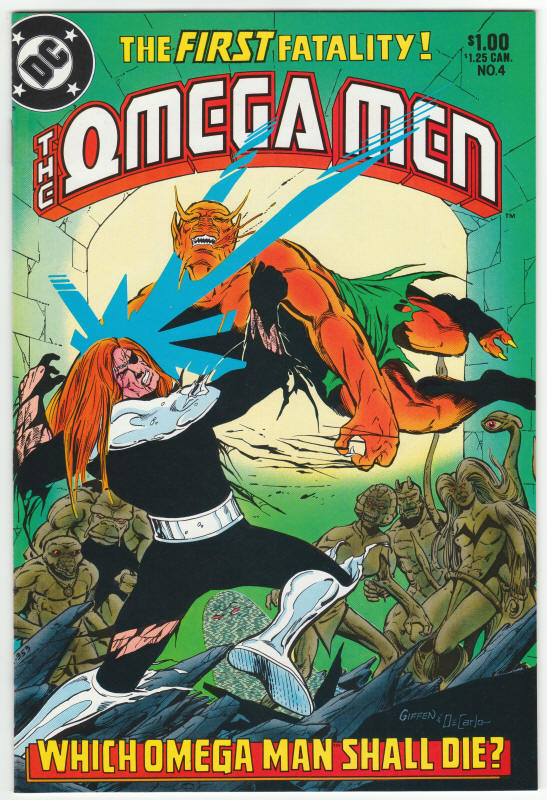 Omega Men #4 front cover