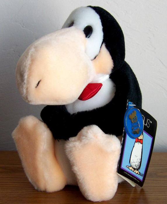 Opus Sitting Stuffed Toy front