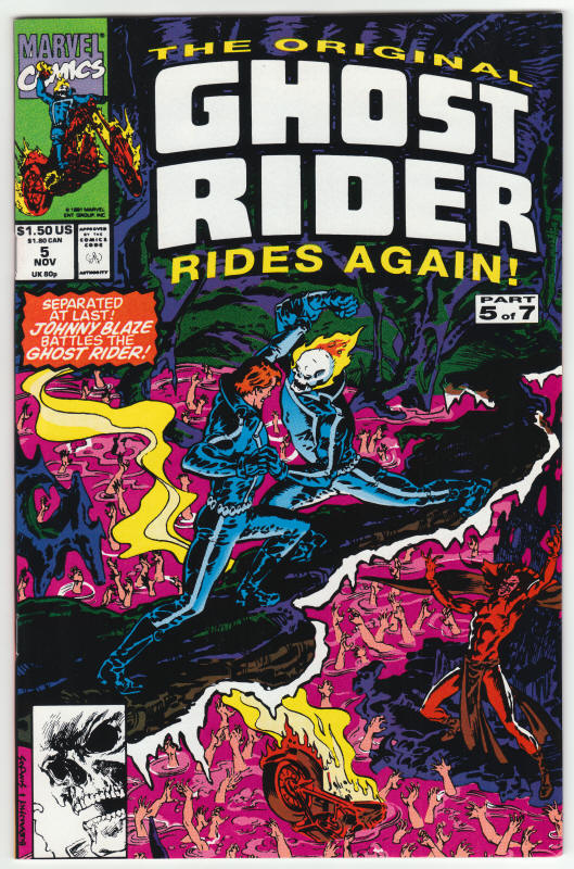 Original Ghost Rider Rides Again #5 front cover