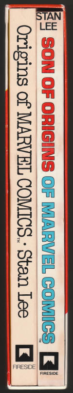 Origins / Son Of Origins Of Marvel Comics Spines