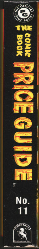 Overstreet Comic Book Price Guide #11 spine