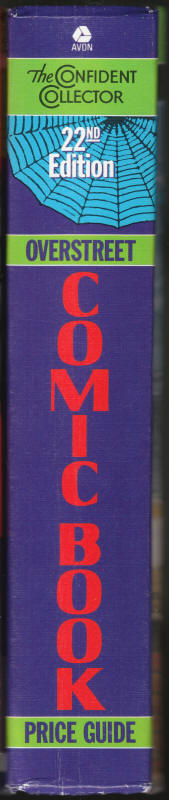 Overstreet Comic Book Price Guide #22 spine