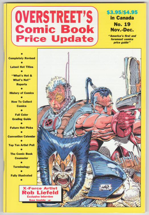 Overstreets Comic Book Price Update #19 front cover