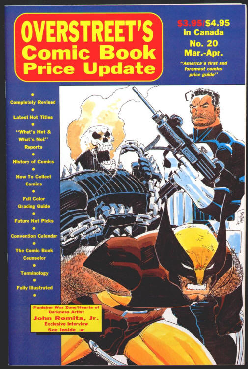 Overstreets Comic Book Price Update #20 front cover