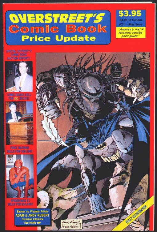 Overstreets Comic Book Price Update #21 front cover