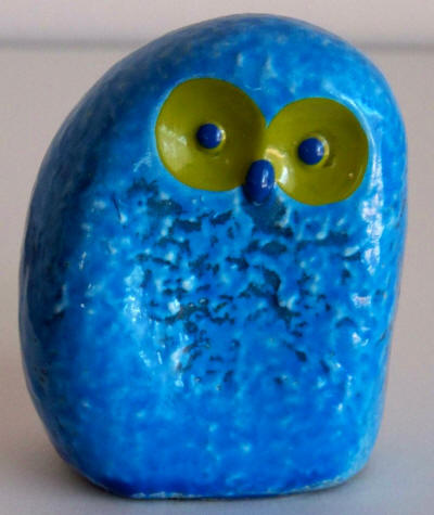 1969 1971 Fitz and Floyd Japan Owl Figure Paperweight