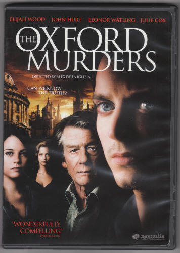 The Oxford Murders DVD