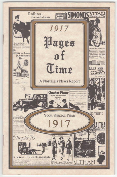 Pages Of Time 1917 front cover