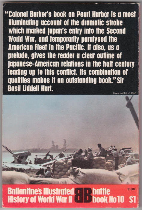 Pearl Harbor back cover
