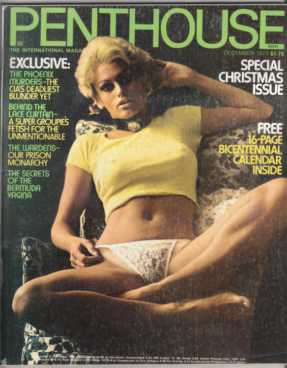 Penthouse December 1975 front