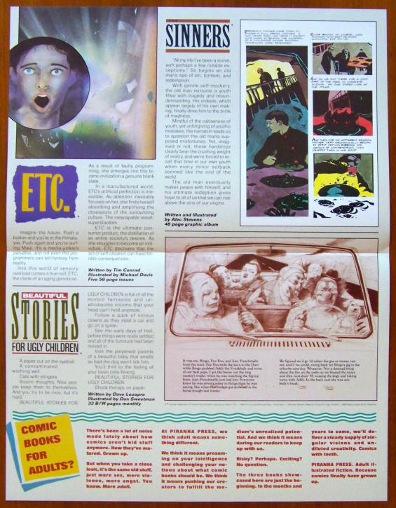 Piranha Press Promo Poster