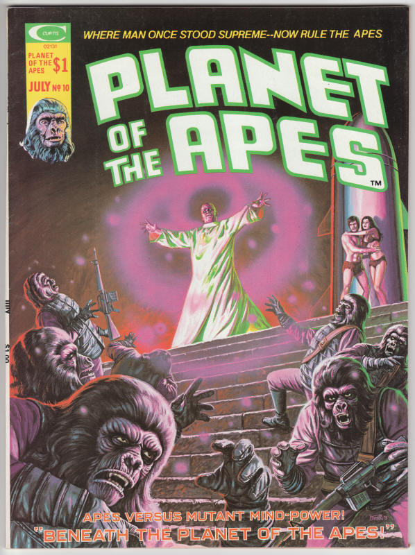 Planet Of The Apes Magazine #10 front cover